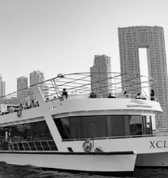 Silver and Gold are the two primary service classes that Dubai Ferry provides